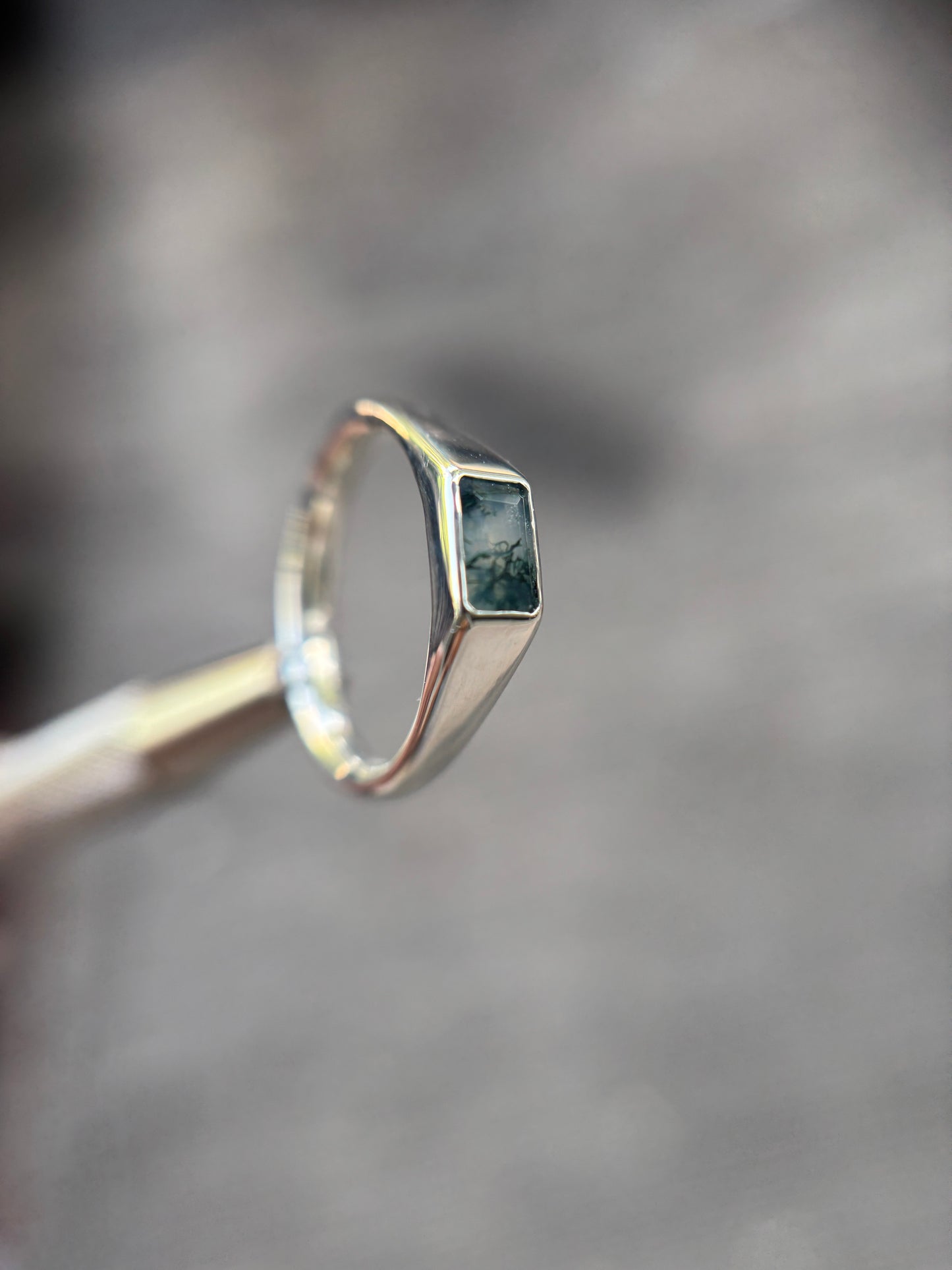 Anillo Musgo de Plata