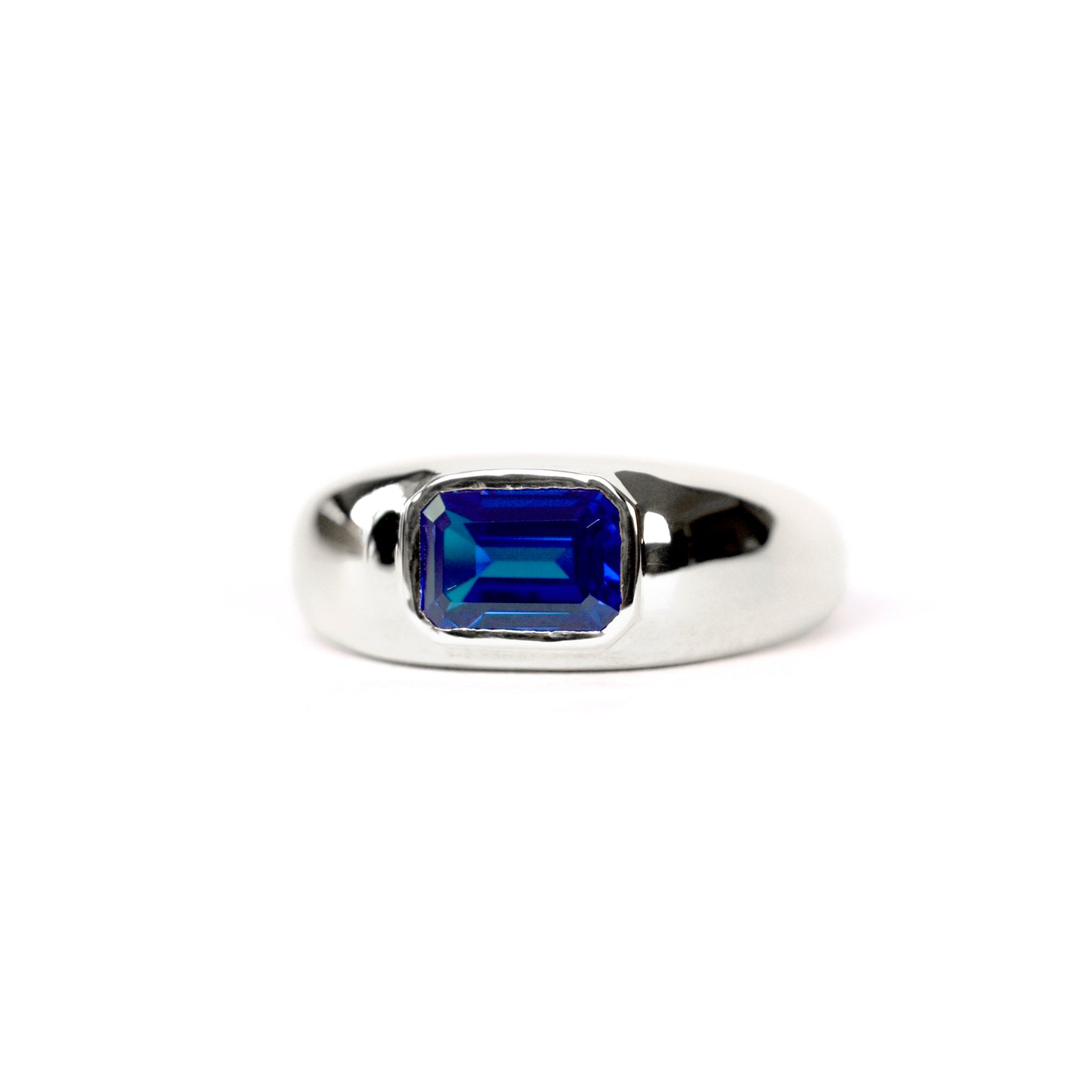 Anillo Chunky Zafiro