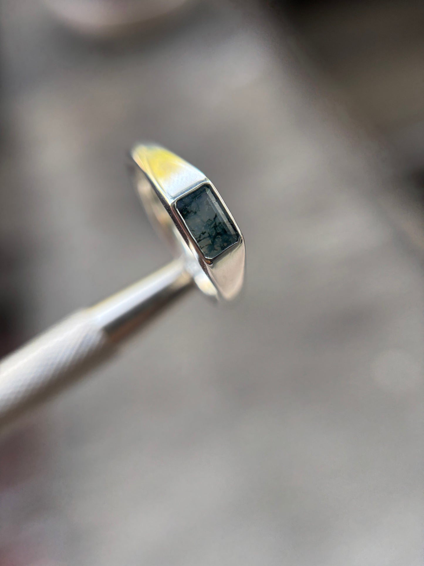 Anillo Musgo de Plata