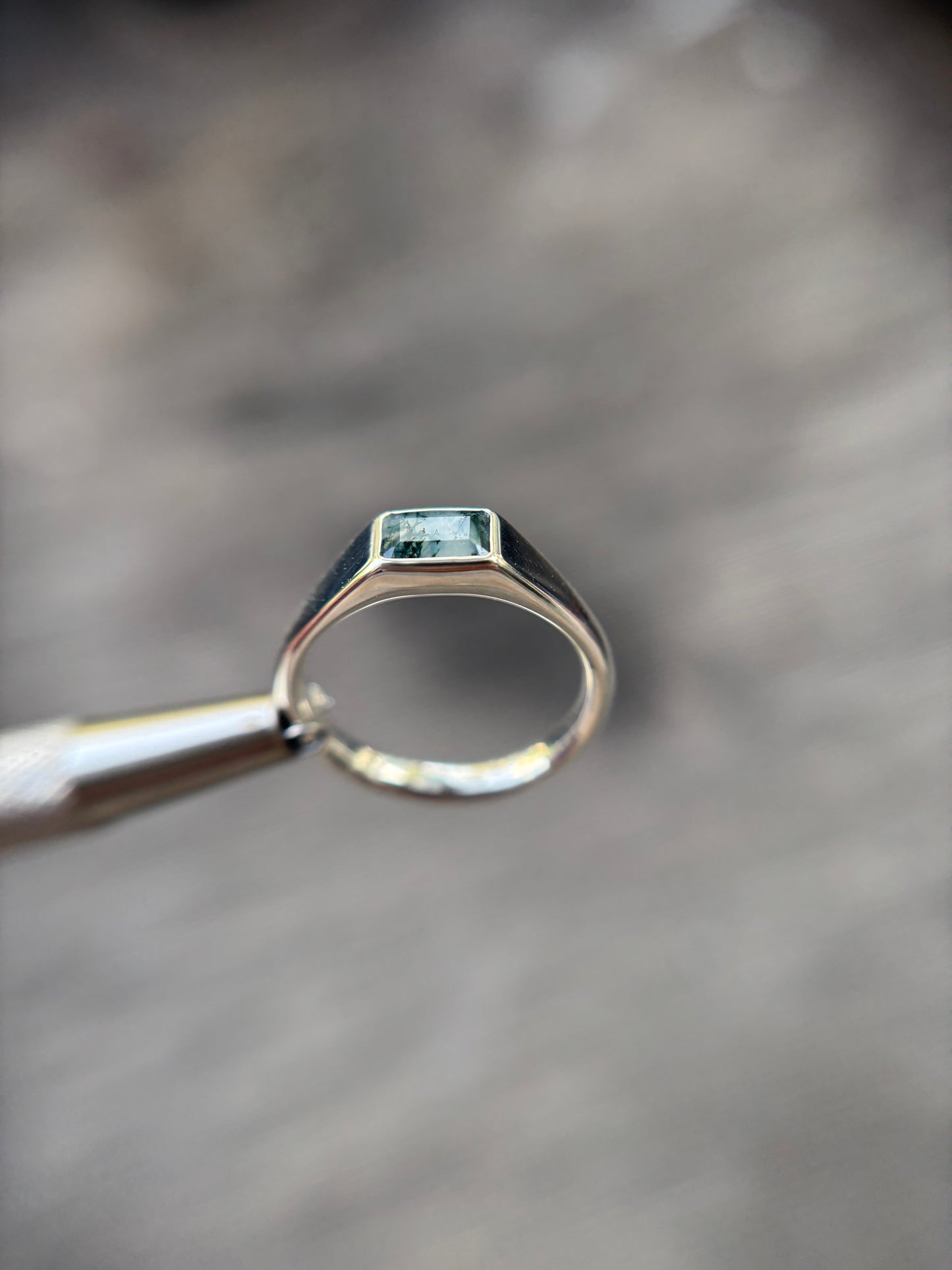Anillo Musgo de Plata