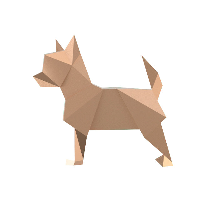 Perro Chihuahua Origami