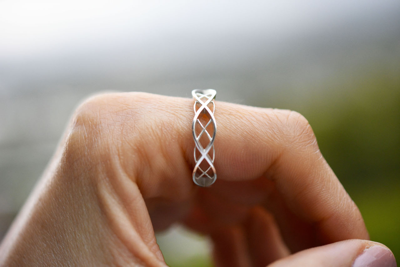 Anillo Alya plata