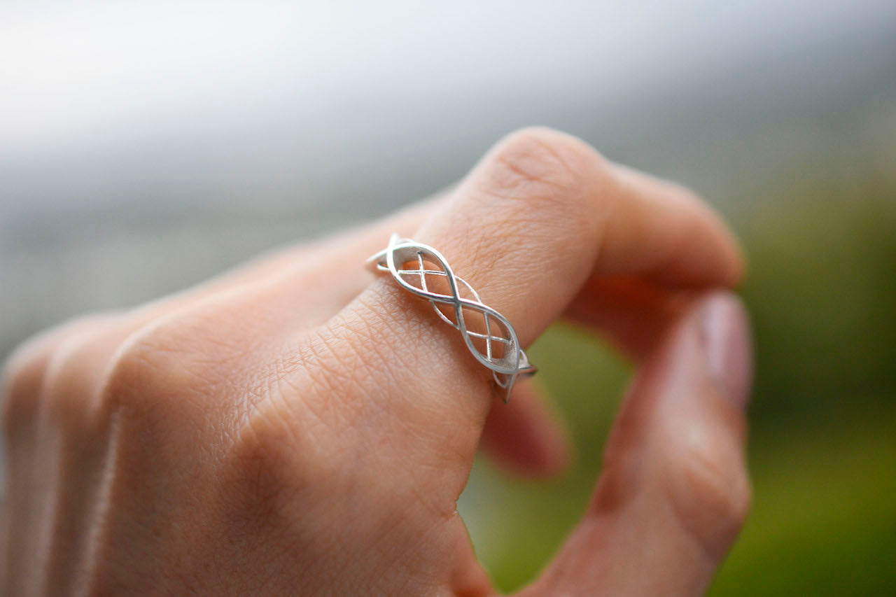 Anillo Alya plata