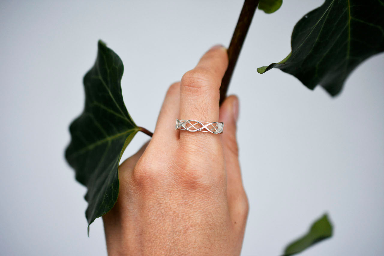 Anillo Alya plata