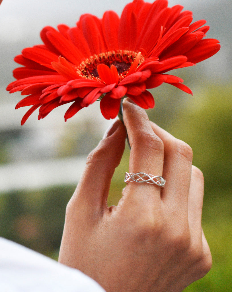 Anillo Alya plata