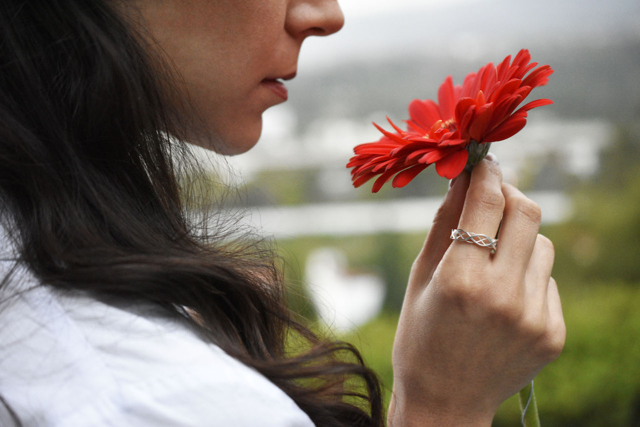 Anillo Alya plata