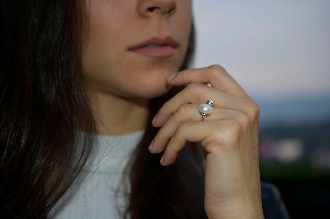 Anillo Órbita Plata