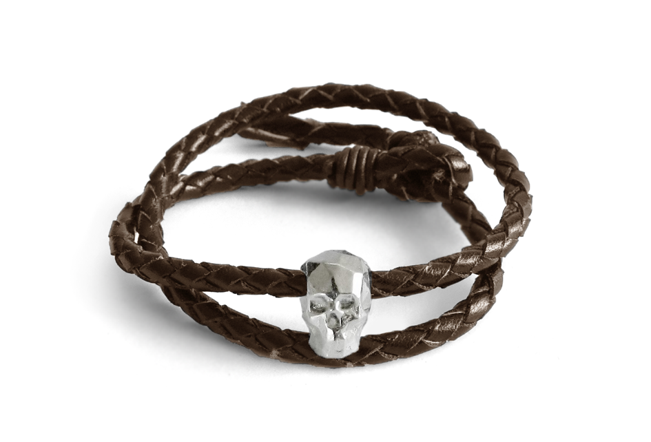 Doble Pulsera Cráneo