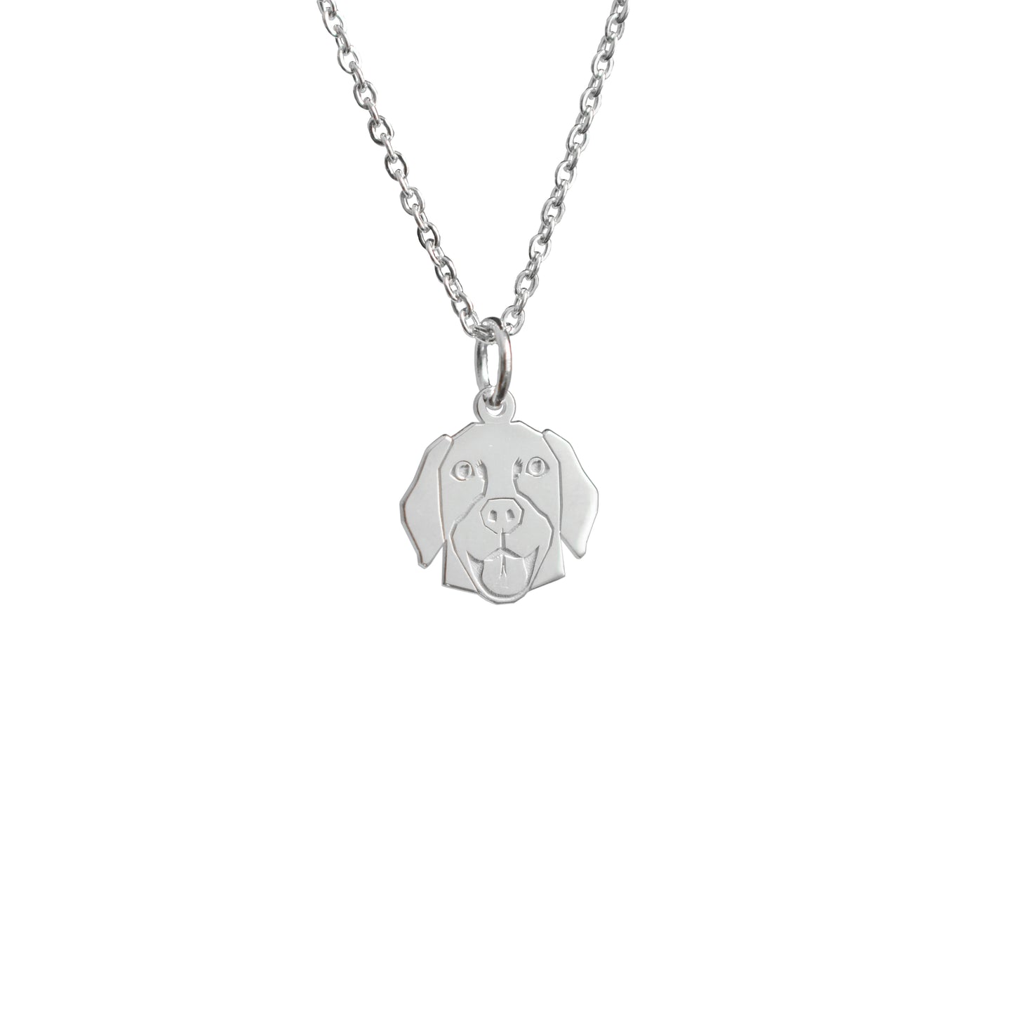 NUEVA COLECCION PERRITOS!!! DIJE PERRITO GOLDEN PERSONALIZADO PLATA.925 CON CADENA.