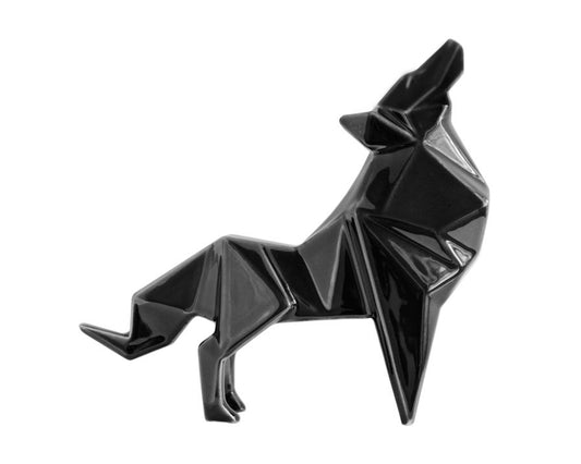 Lobo Origami Cerámica