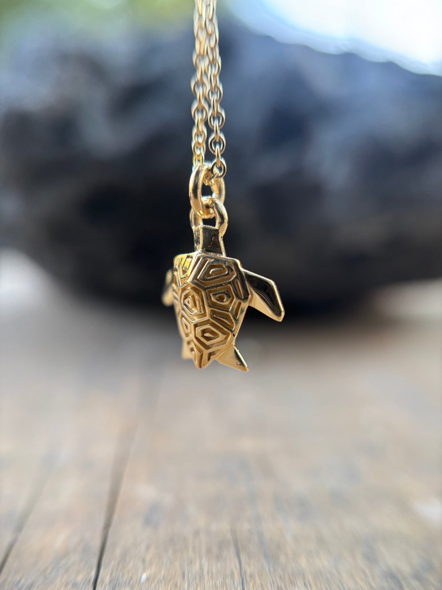 Collar Tortuga de Plata .925 | Nécora Joyería