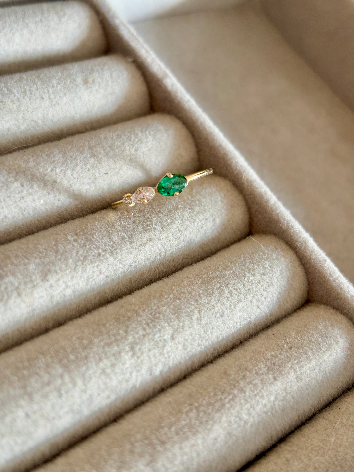 Anillo Alexa Esmeralda