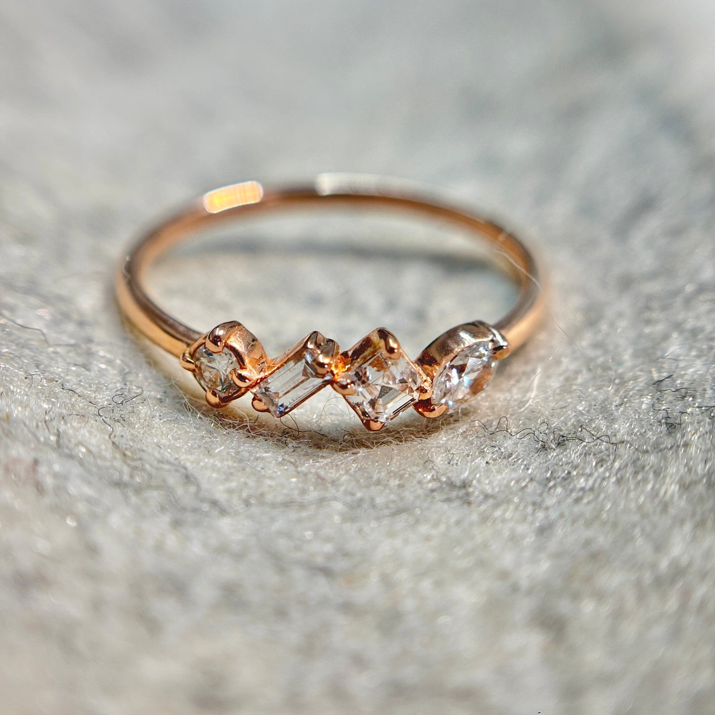 Anillo Campechano · Oro 14K