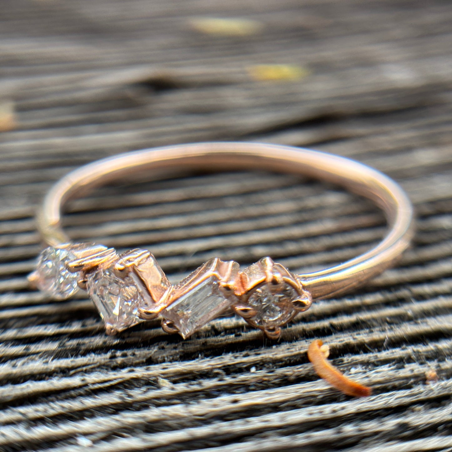 Anillo Campechano · Oro 14K