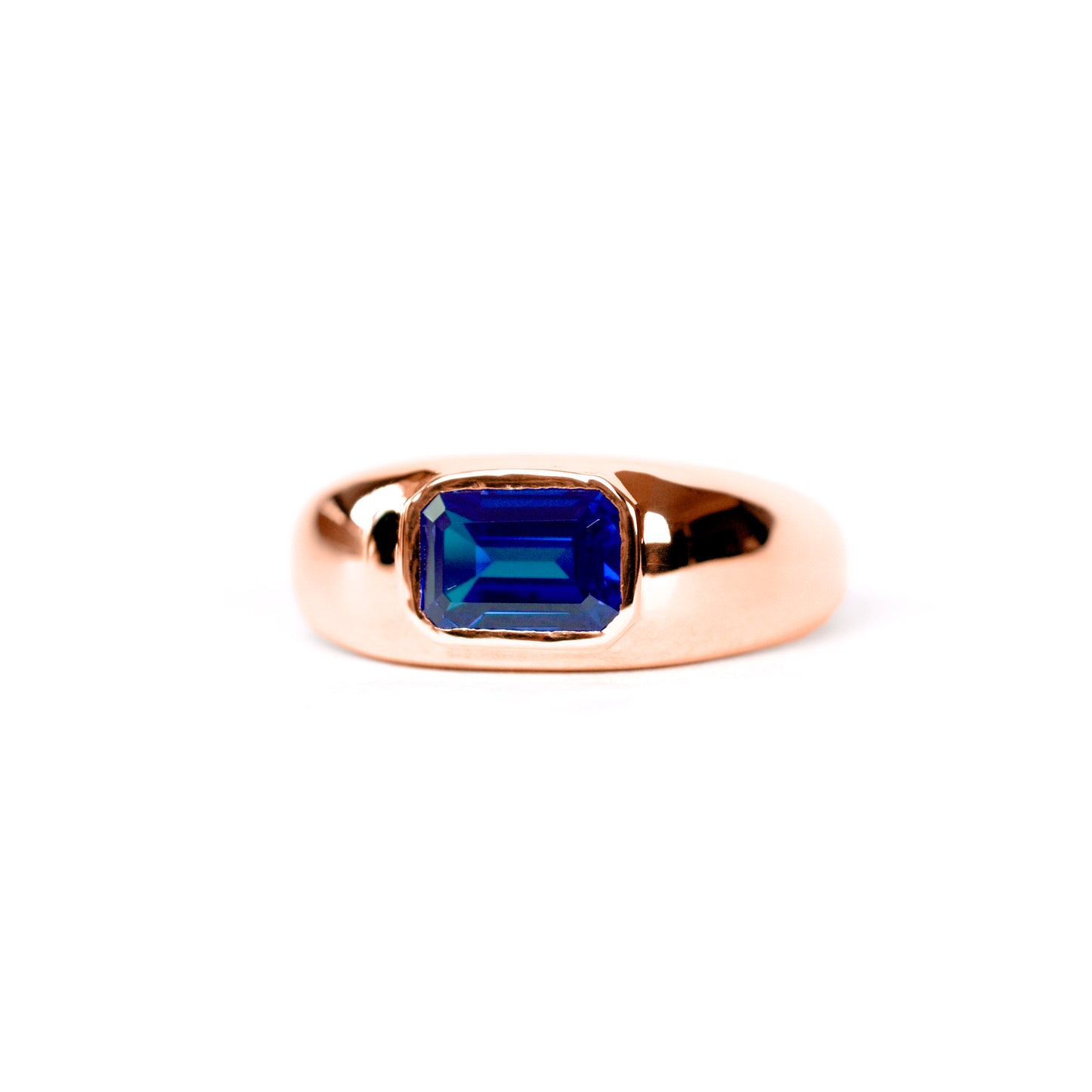 Anillo Chunky Zafiro