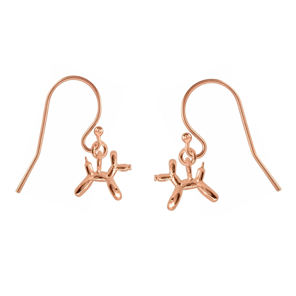 Pendientes Perrito Globo Plata .925