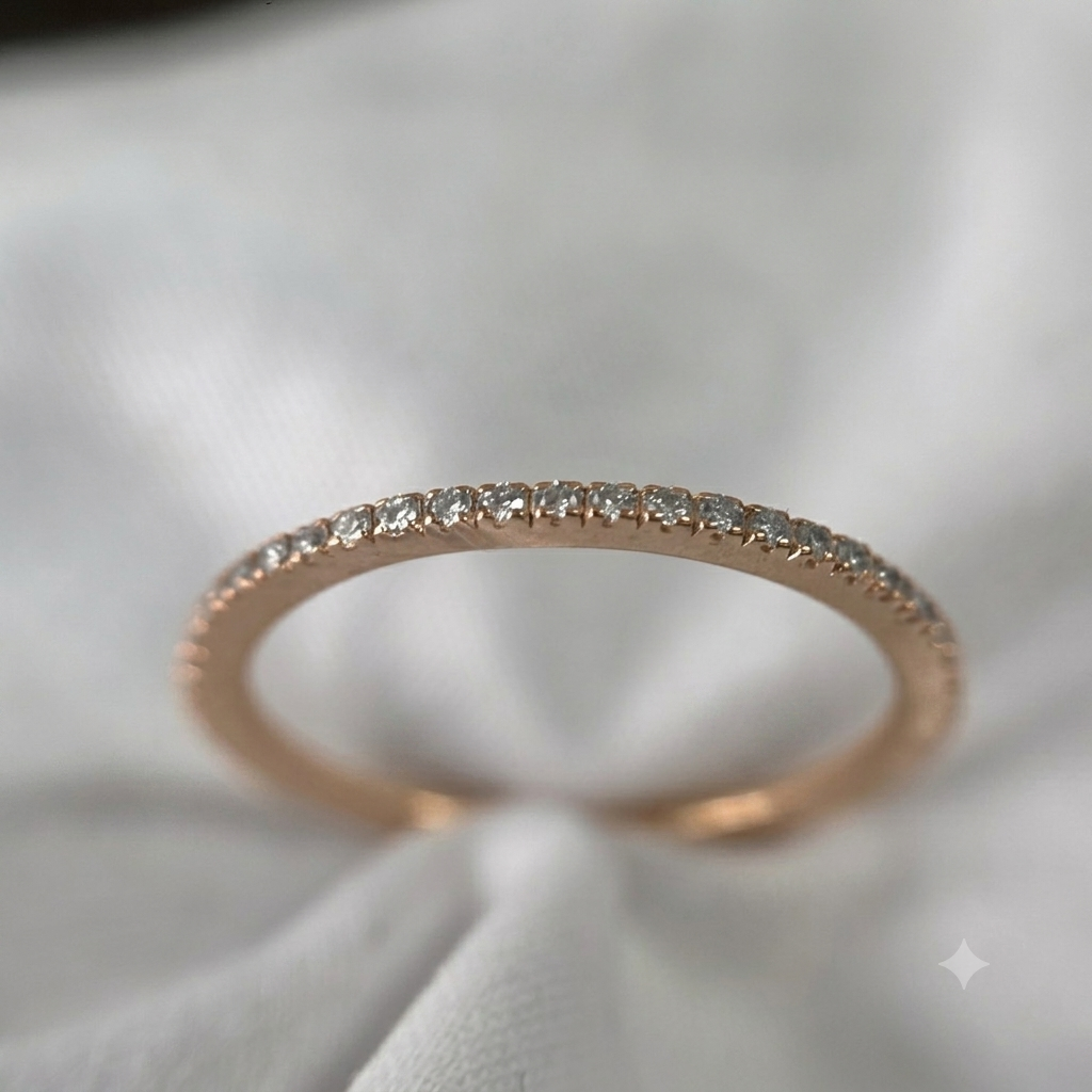 Churumbela Completa · Oro 14K con Diamantes Lab VS Color D