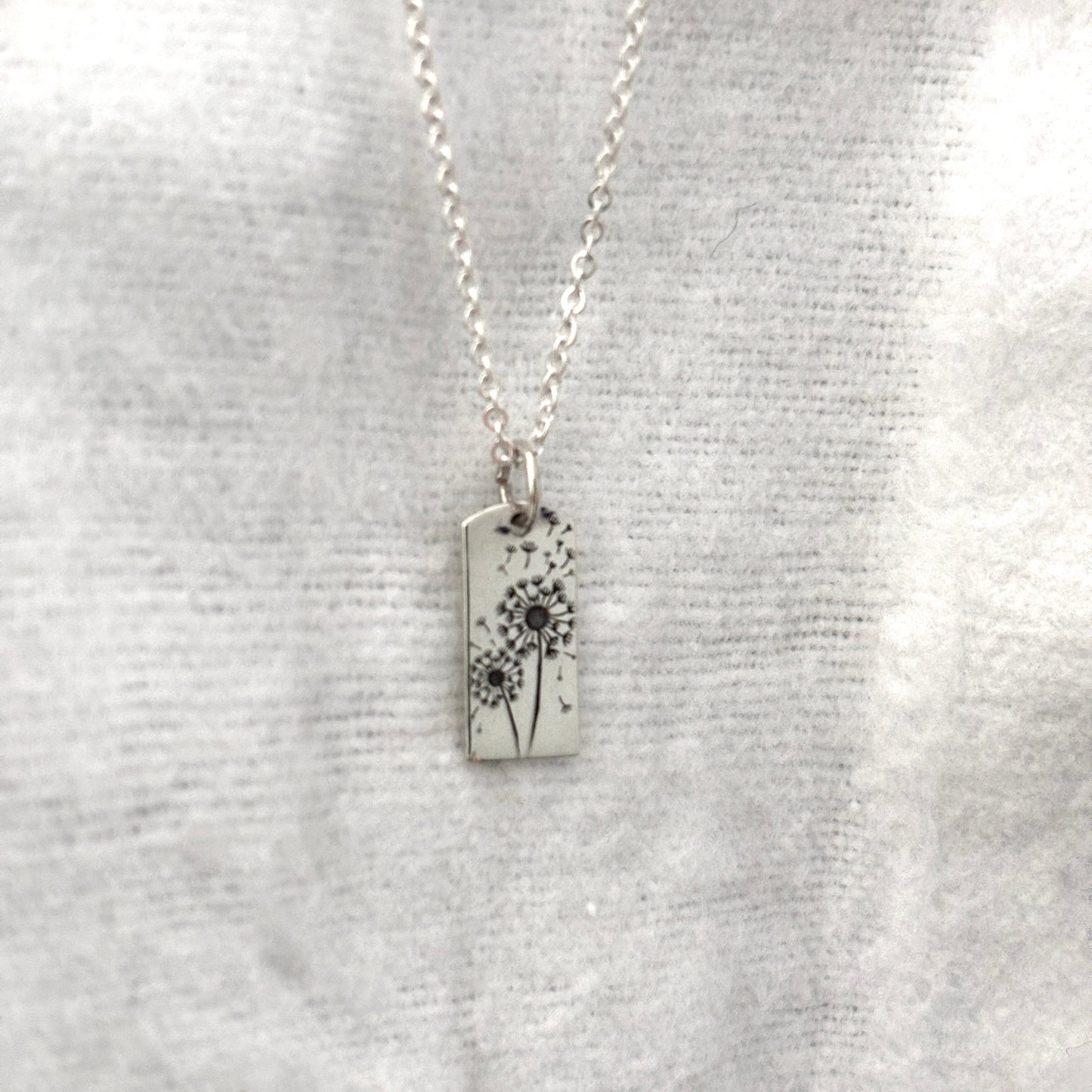 Cadena de Plata.925 y Dije  de P.925
