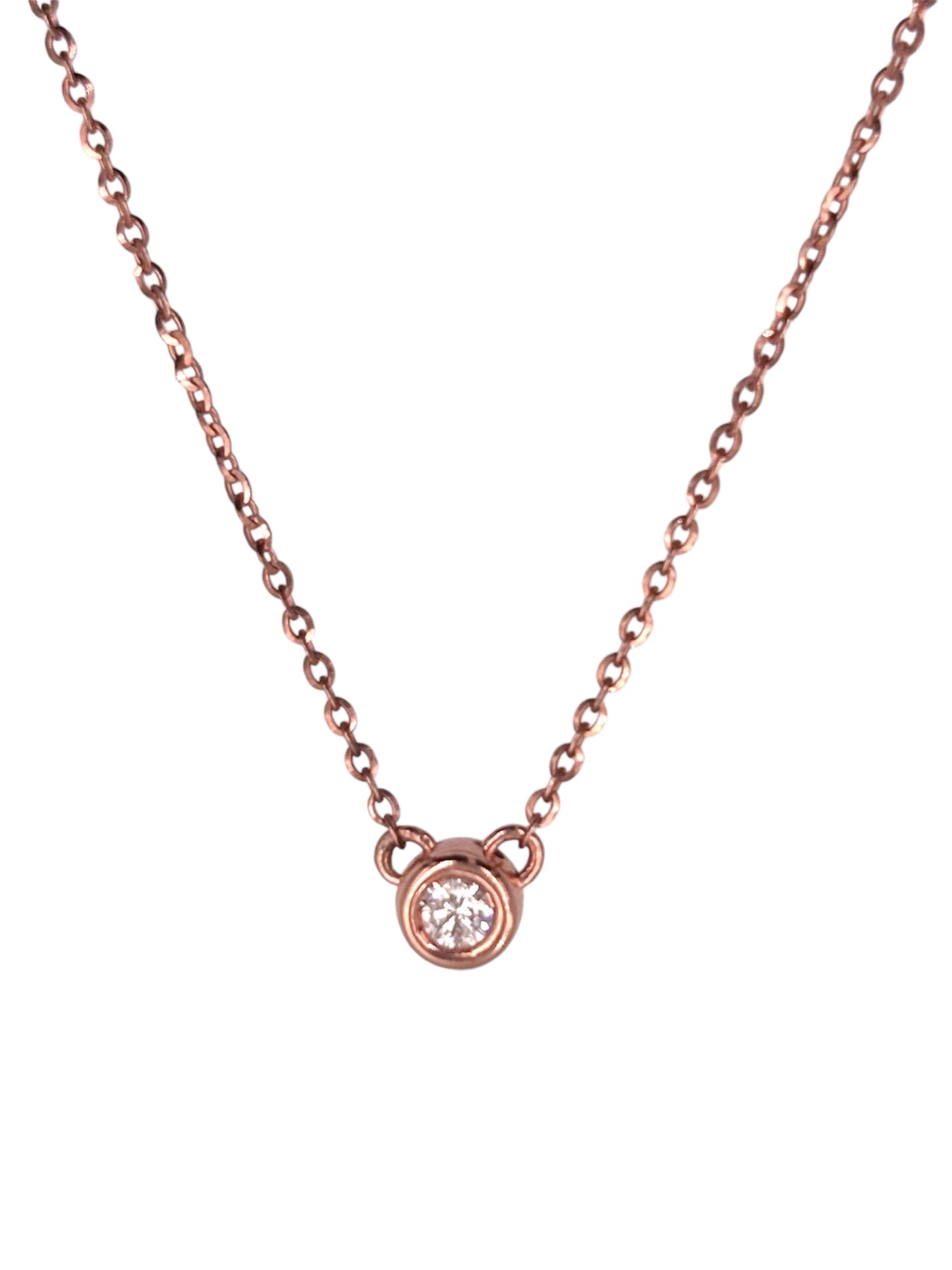 Collar Solitario Diamante