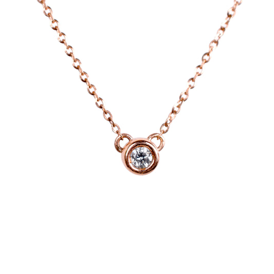 Collar Solitario Diamante