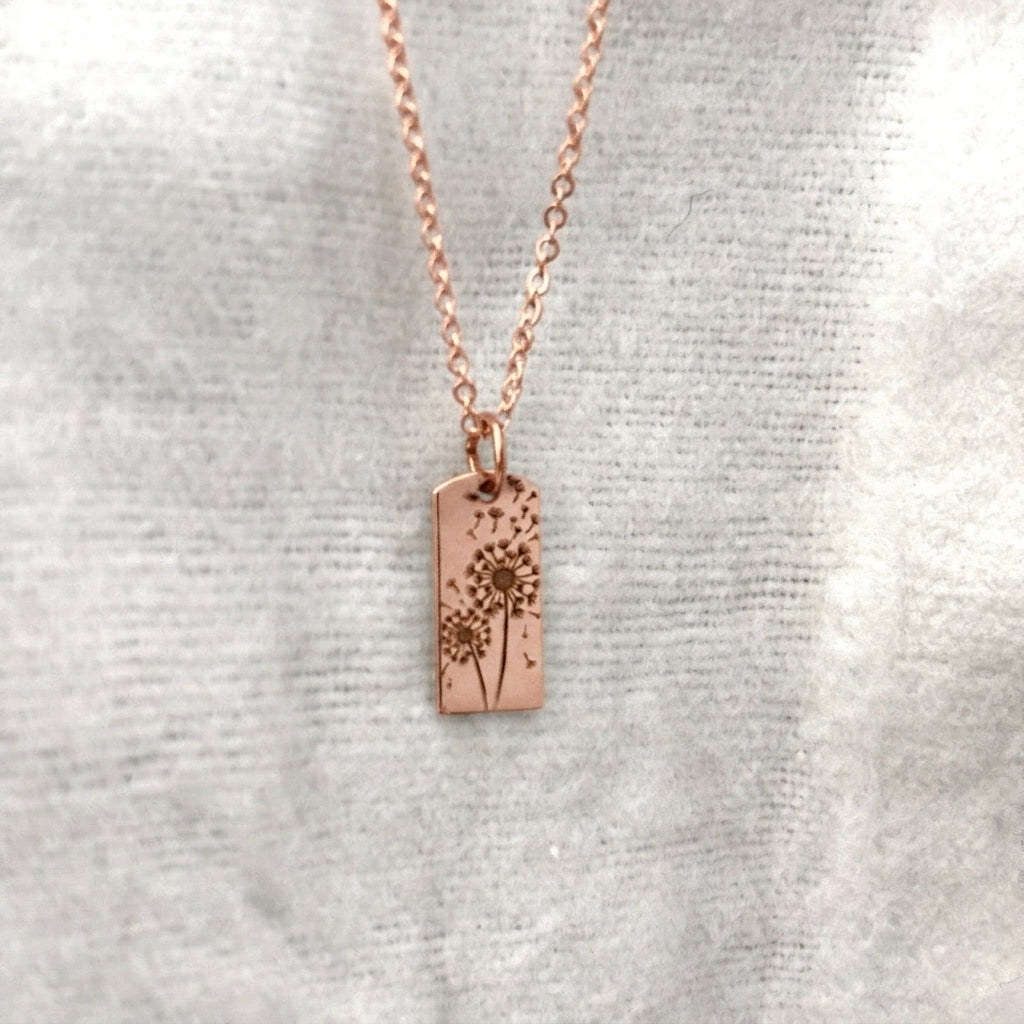 Collar Diente de León Plata .925 | Nécora