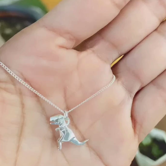 Video T-Rex de Plata .925 en uso
