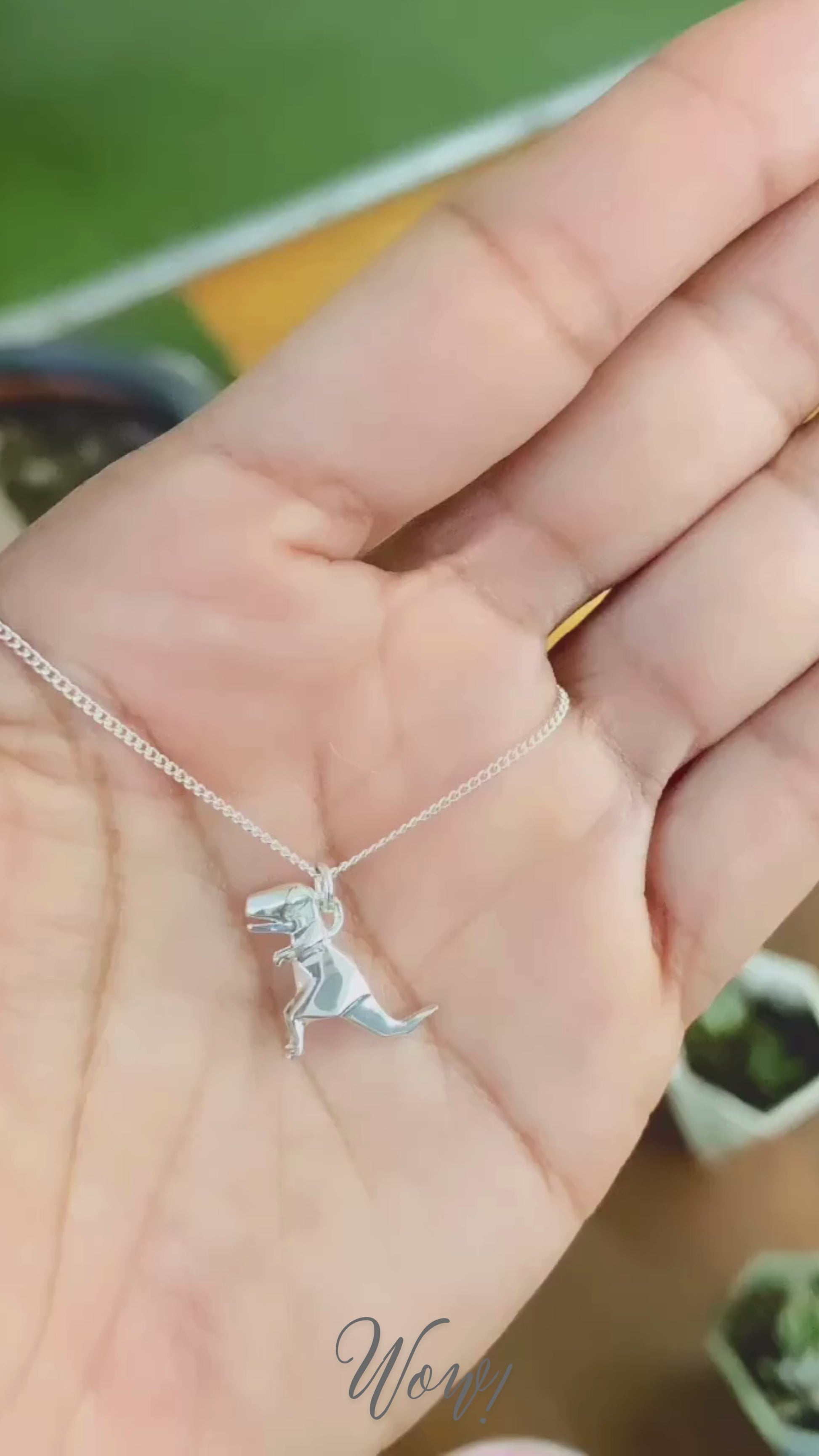 Video T-Rex de Plata .925 en uso
