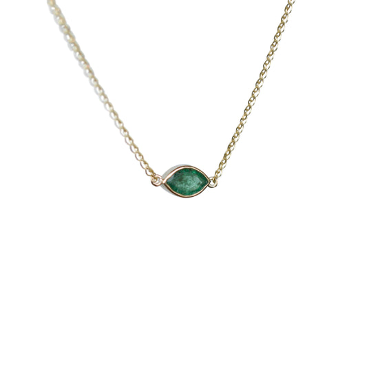 Collar Esmeralda Marquise