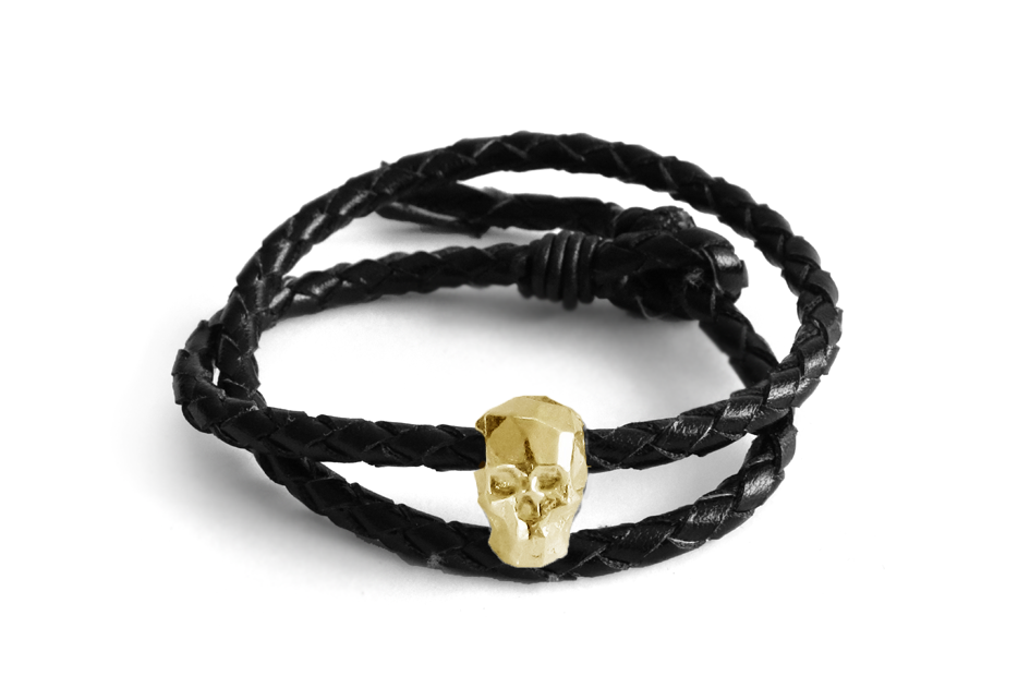 Doble Pulsera Cráneo