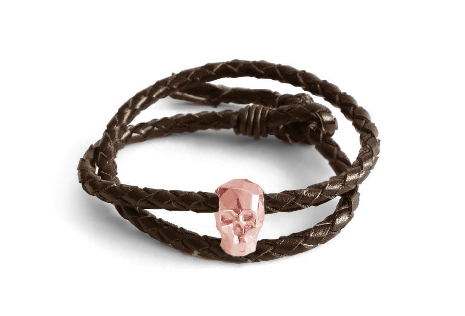 Doble Pulsera Cráneo