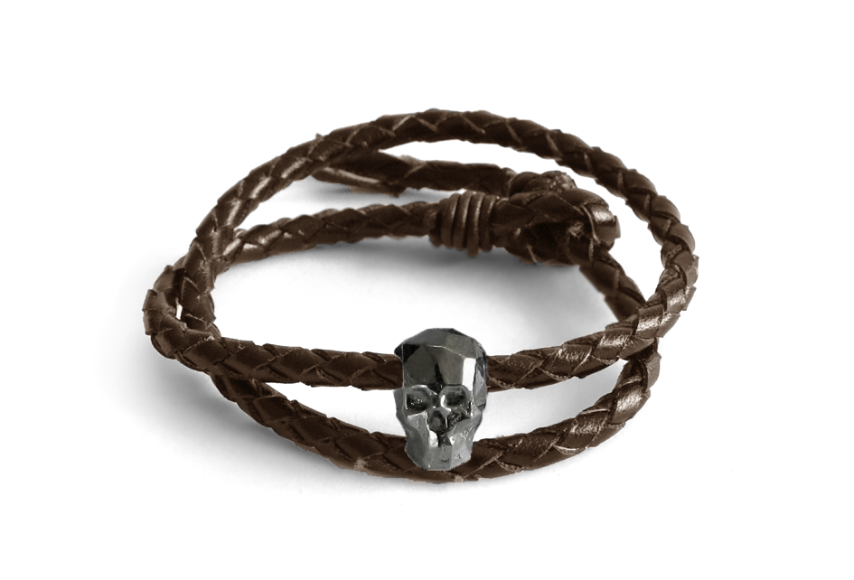 Doble Pulsera Cráneo