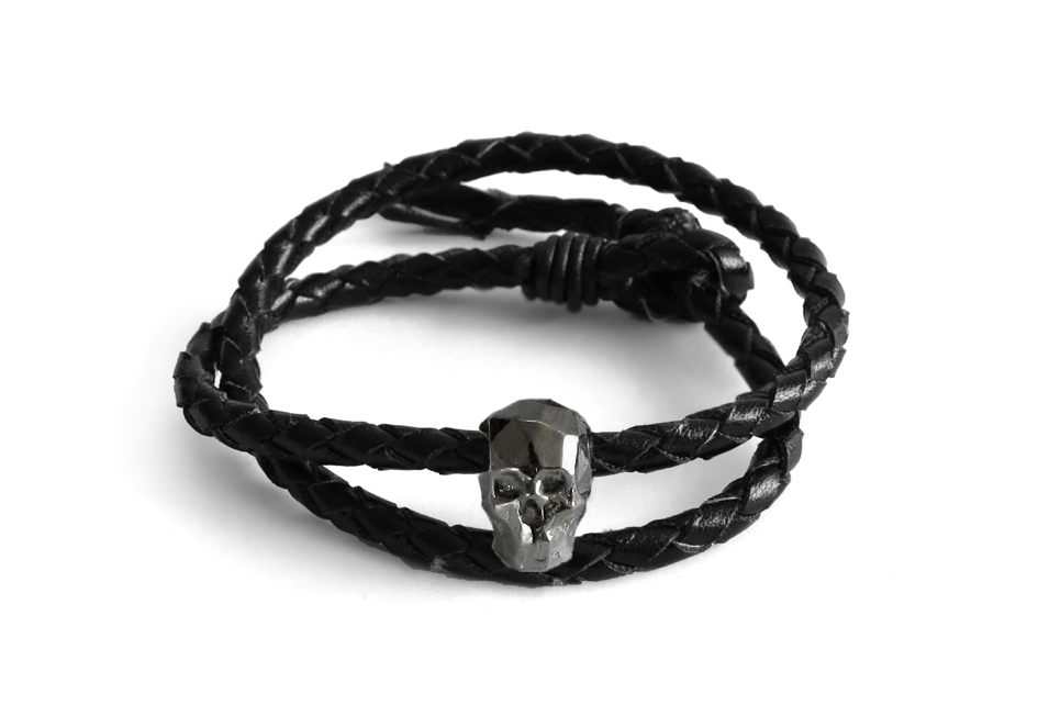 Doble Pulsera Cráneo