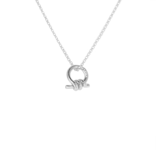 Collar Nudo Plata