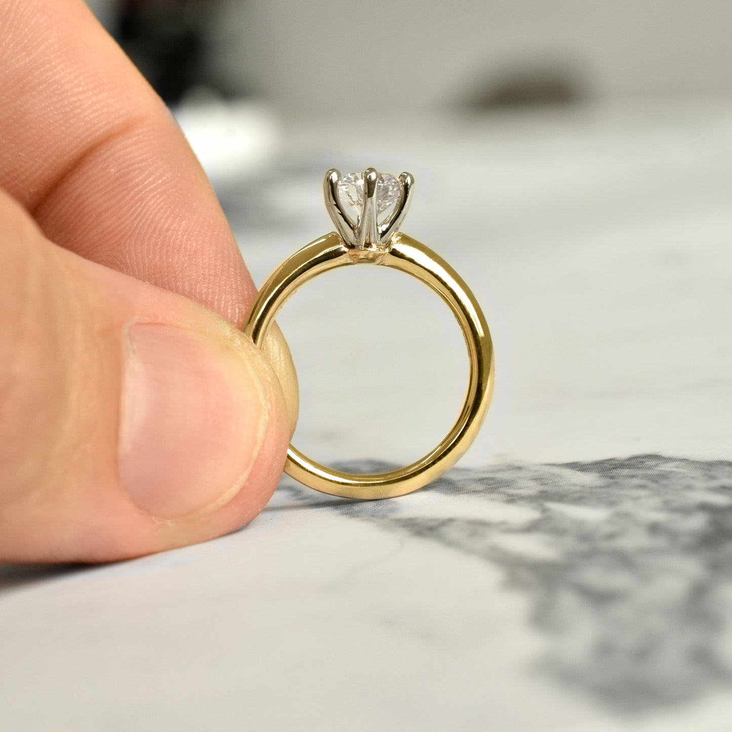 Anillo de Compromiso para Gabriela (Anticipo para empezar diseño personalizado)