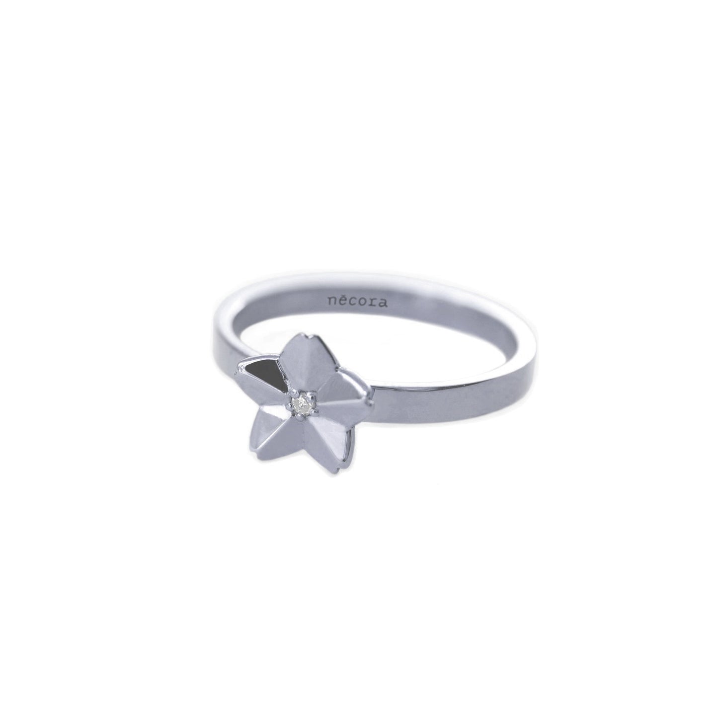Anillo Sakura Origami  Oro 14K